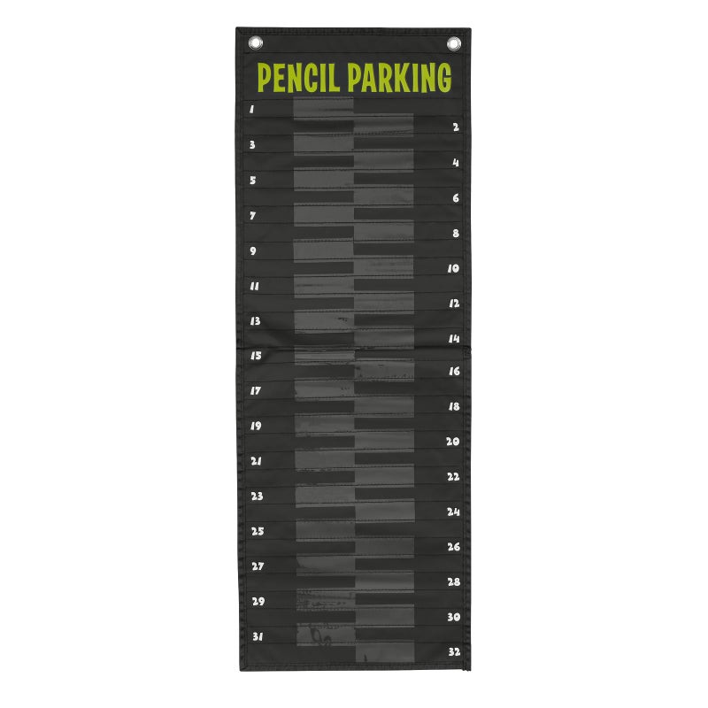 Really Good Stuff Pencil Solution Pocket Chart-Numbered Pencil Dispenser-Hanging Organizer for the Classroom-Storage Supplies for Teachers - Image 3